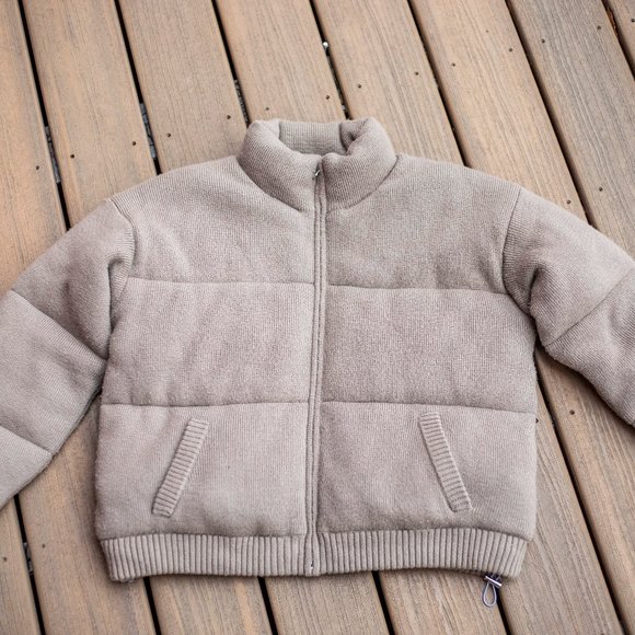 Naadam Merino Cashmere Puffer Jacket, Size Medium - Picture 1 of 11